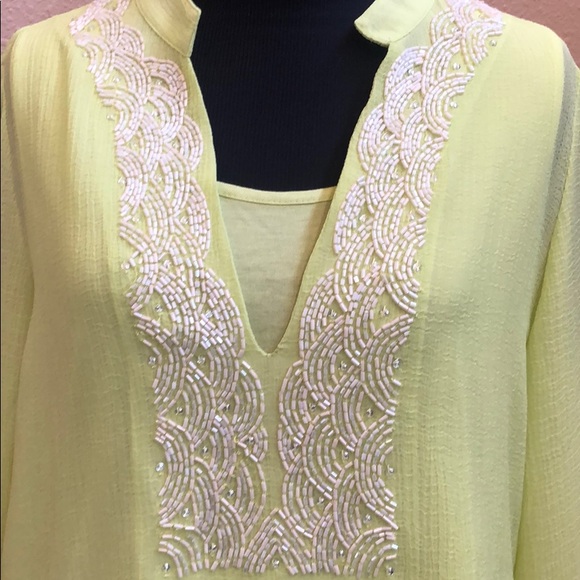 Spring green tunic - Picture 4 of 5